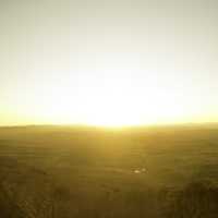 Light of sunset at Cheaha State Park