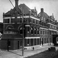 Union Station in Montgomery in 1900 in Alabama