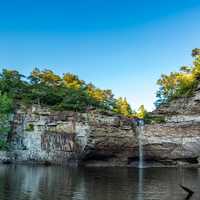 Beautiful Landscape of DeSoto Falls in Alabama