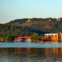 Lake Guntersville landscape in Alabama