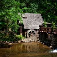 Mill House on the River in Alabama