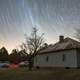 Star Trails above the house in Alabama