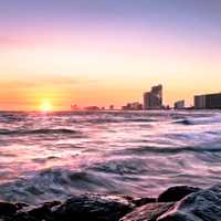 Sunset at Orange Beach, AL scenic