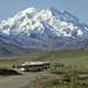 Stony overlook landscape at Denali National Park