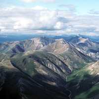 Aerial View of Gates of Arctic National Park, Alaska