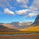 Landscape with Clouds and sky with hills