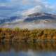 Noatak River and mountain Scenery in Gates of the Arctic National Park