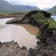 Pools of water during the permafrost thaw at Gates of the Arctic National Park