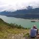 Landscape of the  South Channel in Juneau, Alaska