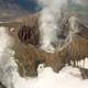 Mount Martin with steam in Katmai National Park, Alaska