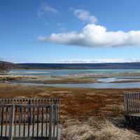 Mouth of Brooks River Landscape at Katmai National Park
