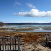 Mouth of Brooks River Landscape at Katmai National Park