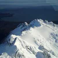 Snow-capped Peaks at Katmai National Park