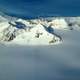 Snow covered Peaks and landscape in Katmai National Park