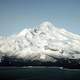 Iliamna volcano landscape at Lake Clark National Park, Alaska