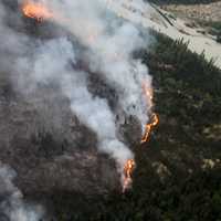 Currant Creek Fire at Lake Clark National Park