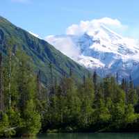 Landscape of Crescent Lake Ranger in Lake Clark National Park