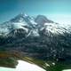 Mount Redoubt view in Lake Clark National Park, Alaska