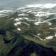 Aerial view of the Point Kadin vents in Unalaska, Alaska