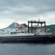 Ferryboat M/V Tustamena around Kodiak, Alaska