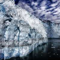 Ice Mountain Shoreline with water