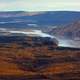 Yukon River landscape in Alaska