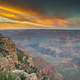 Dusk Clouds over the Canyon at Grand Canyon National Park, Arizona