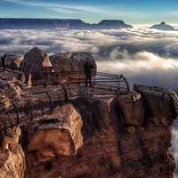 Grand Canyon with Clouds landscape