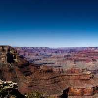 Panoramic View of Grand Canyon in Arizona