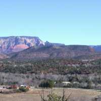 Panoramic of the area of Sedona, Arizona