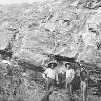 Quarry Opening at Cave Creek, Arizona 1893