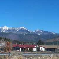 San Francisco Peaks from Flagstaff, Arizona