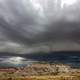 Storm Clouds over the Petrified Forest Landscape