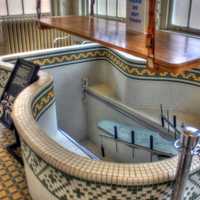 Bathtub of Bathhouse in Hot Springs, Arkansas