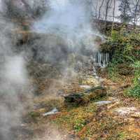 Natural Springs at Hot Springs Arkansas