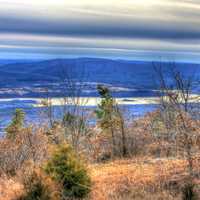 Closer view of Lake on top of Mount Magazine, Arkansas