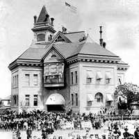 K Street High School in Fresno in 1897 in California