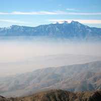 Air Polluted Keys View in Joshua Tree National Park