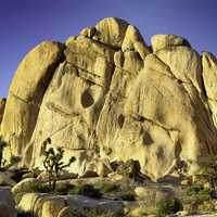 Old Woman Rock at Joshua Tree National Park, California