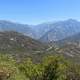 Landscape of the Hills in King's Canyon National Park