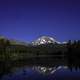 Lassen Peak Reflection on Manzanita Lake in Lassen Volcanic National Park, California