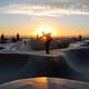 Skate Park by the Ocean in Los Angeles, California