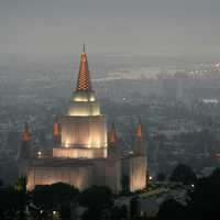 Mormon Temple in Oakland, California