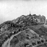 1913 Mount Rubidoux Easter Sunrise Services in Riverside, California