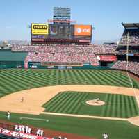 Angel's Stadium Baseball Diamond in Bakersfield, California