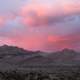 Colorful clouds and sky in the stateline wilderness, California