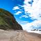 King Range beach landscape with sky