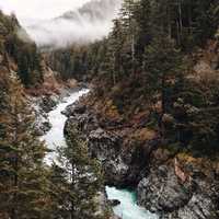 Landscape of Gasquet, California