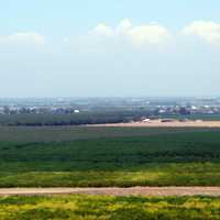 Landscape View of the San Joaquin Valley in California
