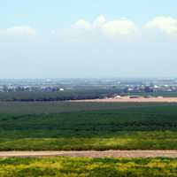 Landscape View of the San Joaquin Valley in California